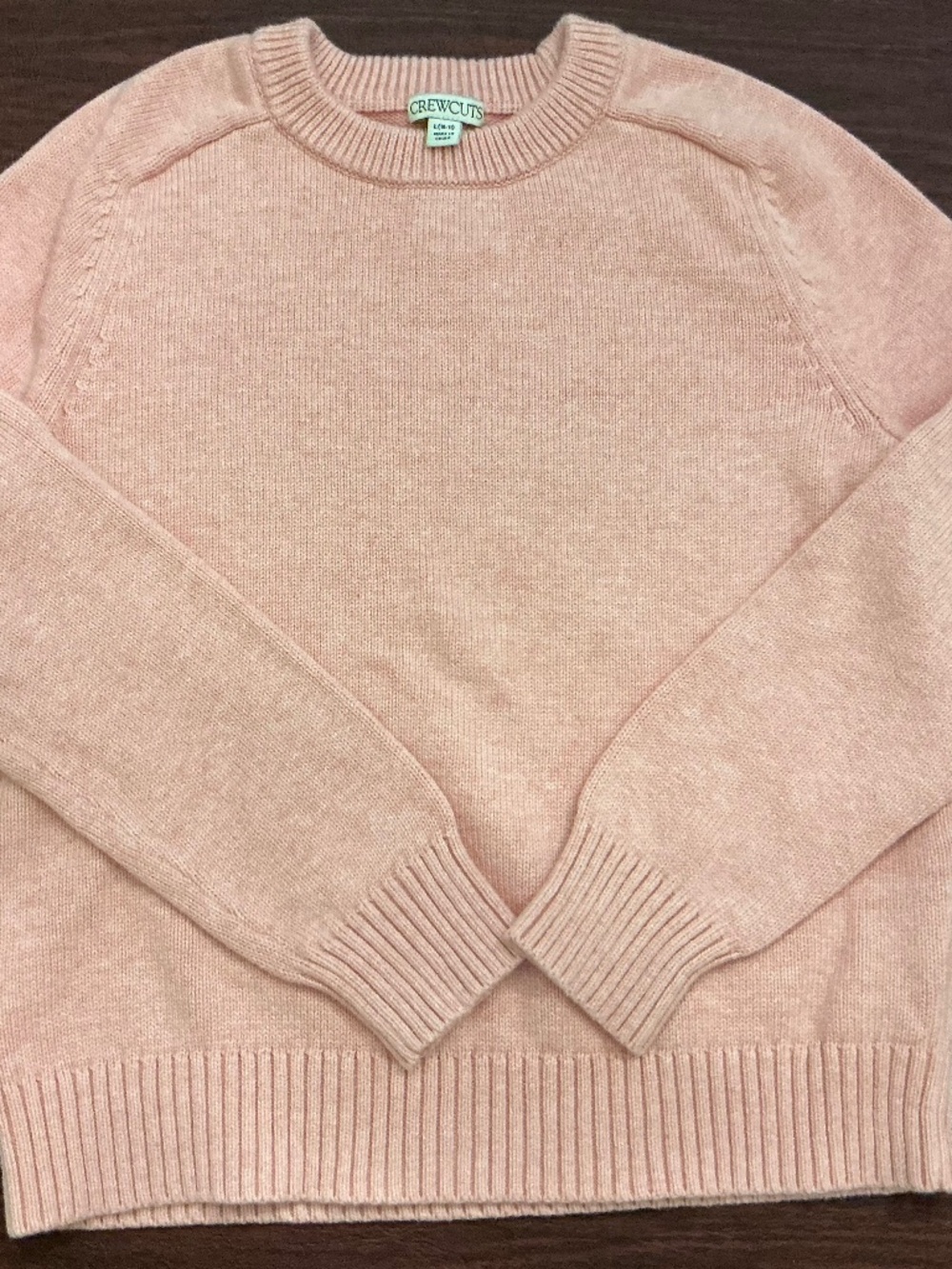 Crewcuts pink  Sweater size 11